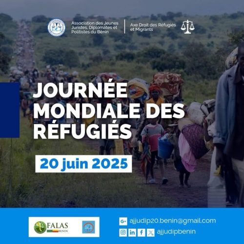 DECLARATION DU PRESIDENT M. FREDDY ODOUNLAMI, DIRECTEUR DE L’AXE DROIT DES RÉFUGIÉS ET DROIT D’ASILE :